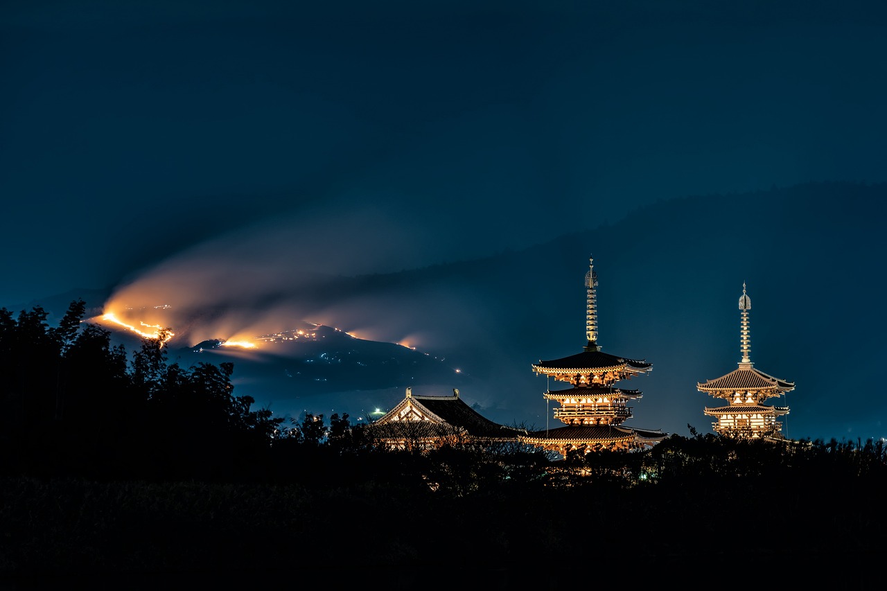 temple, night view, yakushiji temple-6963458.jpg